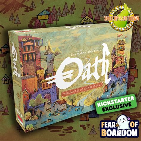 Oath Board Game Kickstarter Edition Hobbies And Toys Toys And Games On
