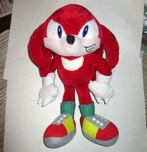 Sonic The Hedgehog Knuckles Large 20 Plush Doll Sega Toy Network