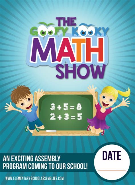 Mathflyer Amazing School Assembly Programs And Library Shows
