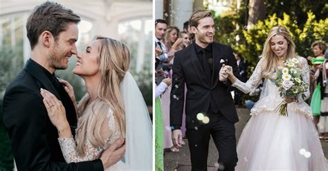 Youtuber Pewdiepie Gets Married In A Beautiful Woodland Wedding