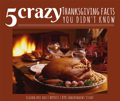 5 Crazy Thanksgiving Facts You Didnt Know Byu Independent Study