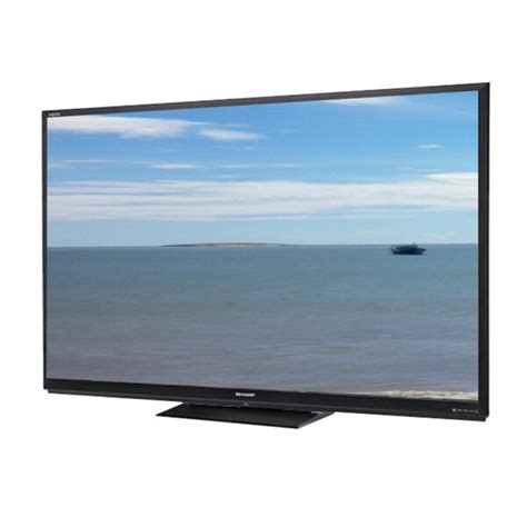 sharp aquos lc 60c7450u 60 1080p 3d we fi led tv refurbished free shipping today