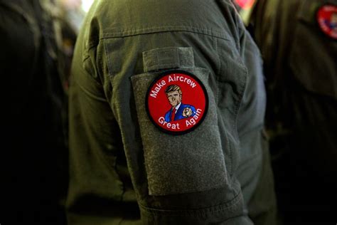 Service Members Pictured Wearing Donald Trump Themed Patches Huffpost