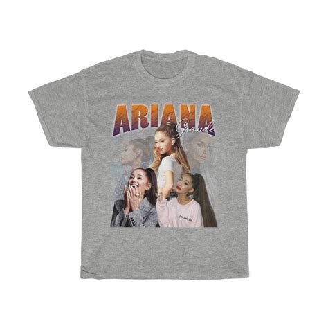 Ariana Grande T Shirt Unisex Cotton Te Etsy