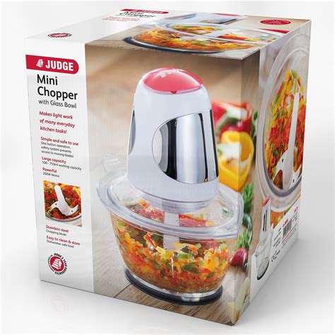 Judge Electricals Mini Chopper With Glass Bowl At Barnitts Online Store Uk Barnitts