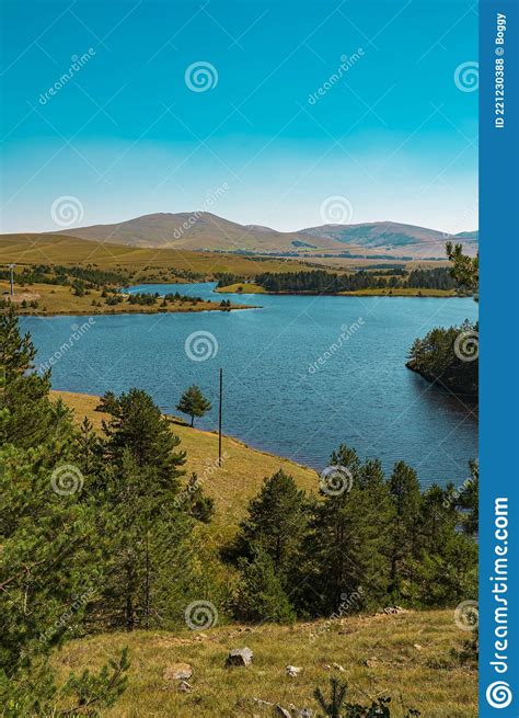 Ribnica Lake At Zlatibor Mountain In Serbia Stock Photo Image Of
