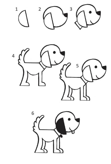 Aprenda Como Desenhar Um Cachorro Em 5 Passos Simples