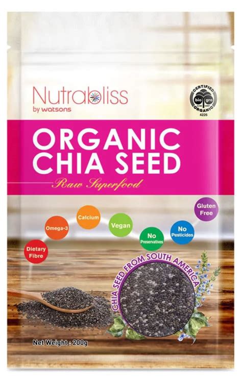 The tiny seed can support your overall health in many ways: 7 Best Chia Seed Brands in Malaysia 2020 - Reviews