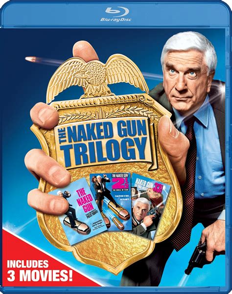 The Naked Gun Trilogy Collection Blu Ray fílmico