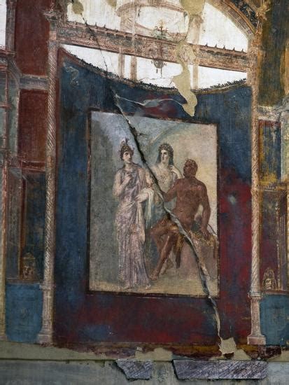 Apotheosis Of Hercules With Minerva And Juno In Sacellum Of College Of