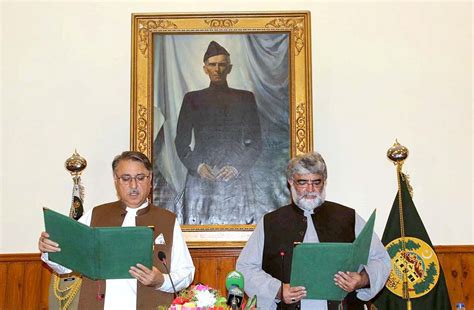 Ali Mardan Domki Takes Oath As Balochistans Caretaker CM