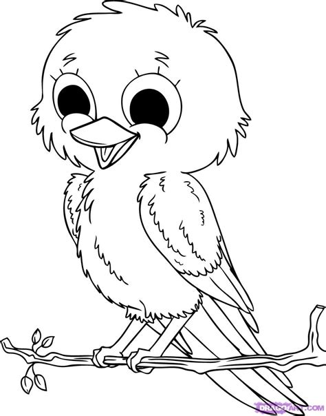 Baby Birds Coloring Pages Coloring Pages For Kids Printable