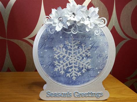 You can usually find small holiday accessories at a local craft store or online. Tattered Lace Snow Globe | Tattered Lace Cards | Pinterest | Snow, Christmas cards and Cards