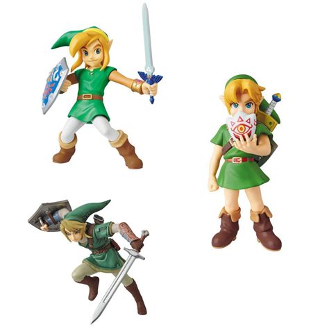 Ultra Detail Figure Zelda Link Complete Set Medicom Toy Tokyo