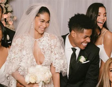 Watch Chanel Iman And Sterling Shepards Gorgeous Wedding Video E