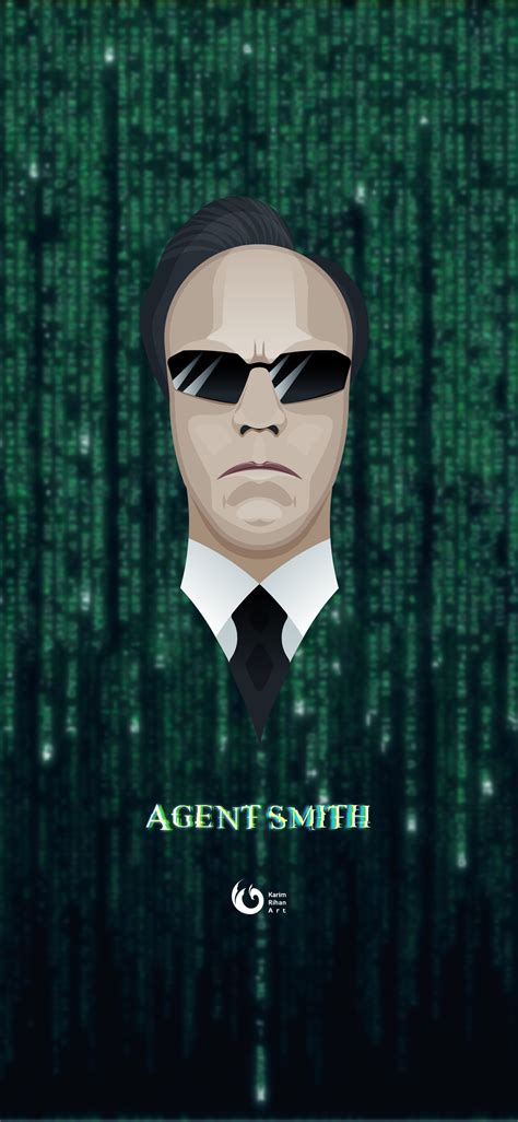 1125x2436 Agent Smith The Matrix Vector Art Iphone Xsiphone 10iphone