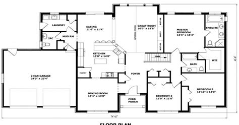 Bedroom House Floor Plans House Plans