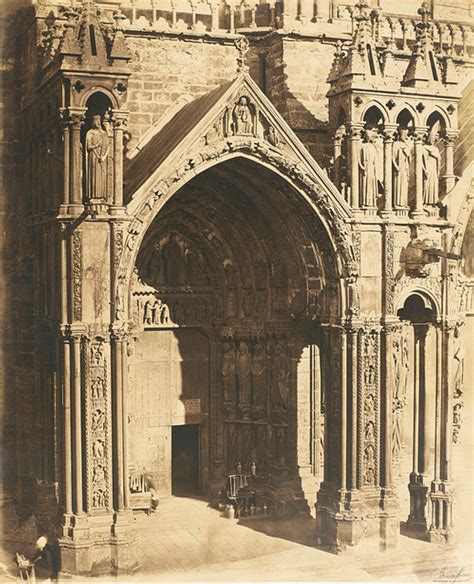 Henri Le Secq Portal CathÉdrale De Chartres 1850s Picryl