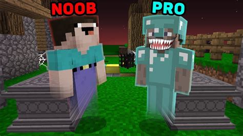 Minecraft Noob Vs Pro Have Turned Into Ghosts Animation Youtube