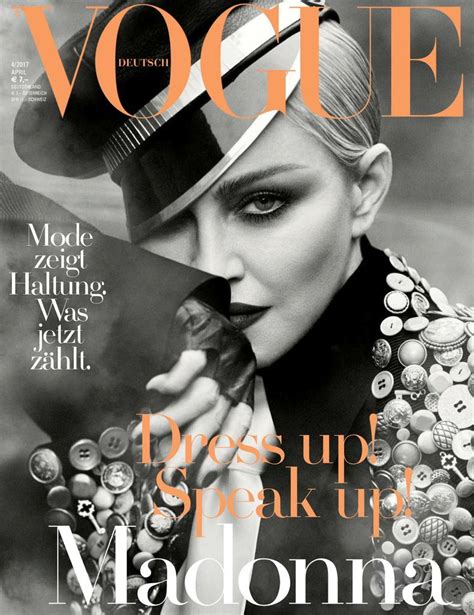 Vogue D Back Issue April 2017 Digital In 2021 Magazine Cover