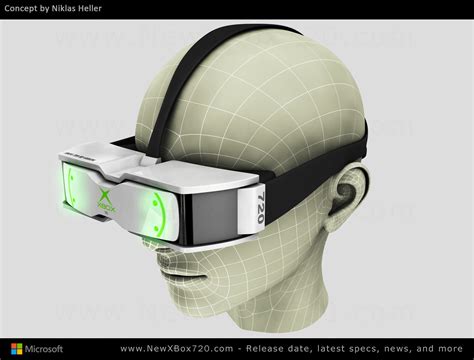Xbox 720 Concept Design Kinect 3d Glasses
