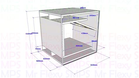 X1 15 Inch Subwoofer Box Plan Youtube