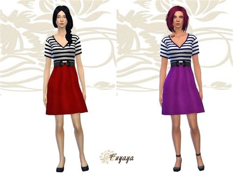 Rayu Dress By Fuyaya At Sims Artists Sims 4 Updates