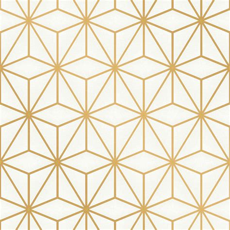 Pulse Star Geometric Wallpaper Textured Glitter Metallic Modern Fine