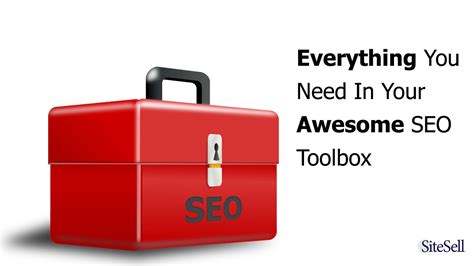 Everything You Need In Your Awesome SEO Toolbox Solo Build It Blog