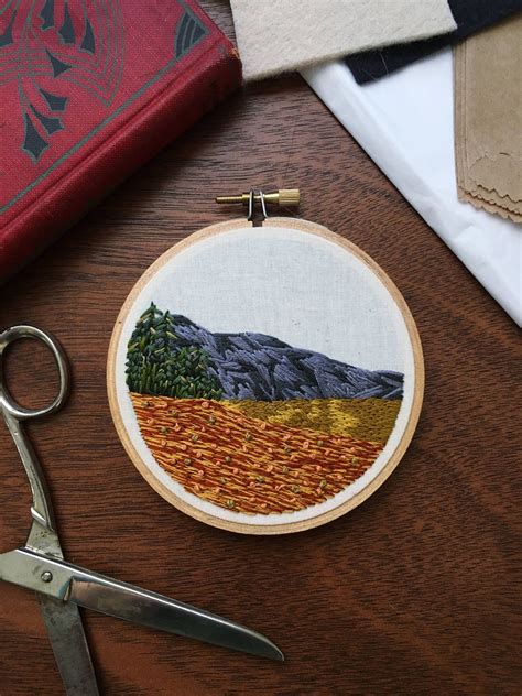 Andre sue knits kyok, sb2 demonstration. Mountain Embroidery by EtceteraAndStitches on Etsy https ...