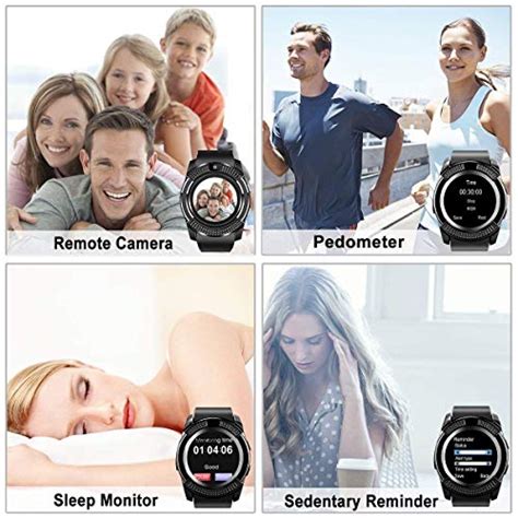 Peakfun Smart Watchandroid Smartwatch Touch Screen Bluetooth Smart