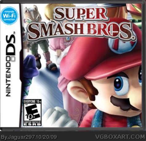Super Smash Bros Ds Nintendo Ds Box Art Cover By Jaguar