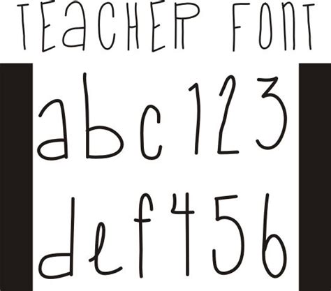 42 Free Fonts For Teachers Free Teacher Fonts Teacher Fonts Bubble