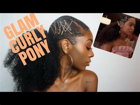 Unique packing gel styles for afro bun. Black Ponytail Hairstyles For Any Weave Or Hair Texture