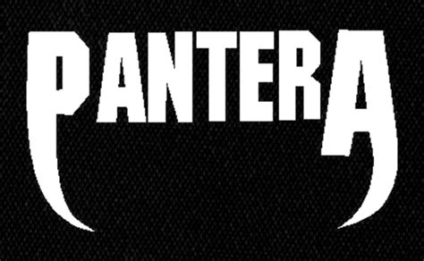 Pantera Logo Printed Patch