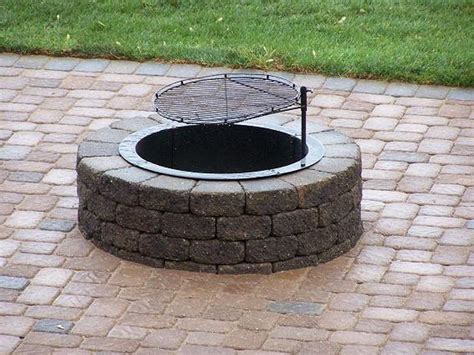 How To Install A Inground Fire Pit Ring How To Build An In Ground Bbq