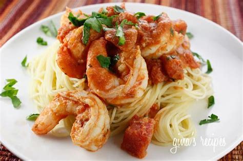 Use them in commercial designs under lifetime, perpetual & worldwide rights. Angel Hair with Shrimp and Tomato Sauce | Skinnytaste