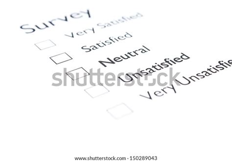 Survey Questionnaire Stock Photo 150289043 Shutterstock