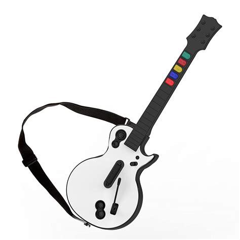 Doyo Guitar Hero Guitar For Playstation 3 And Pc Wireless White Guitar Controller