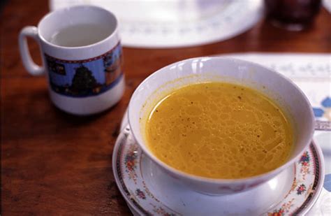 ネパール･ヒマラヤ・トレッキング写真館 ガーリックスープ Garlic Soup