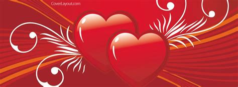 The Love Of Two Hearts Facebook Cover Facebook Cover