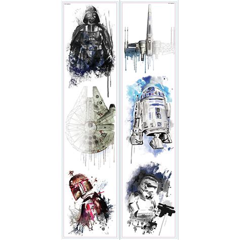 Wandsticker Star Wars Iconic Watercolor Star Wars Mytoys