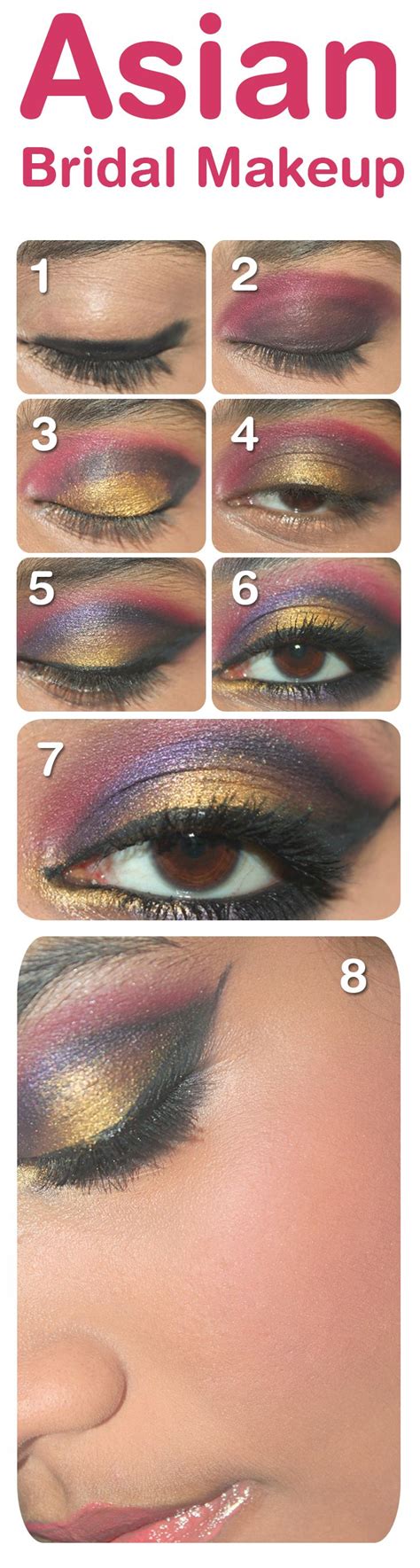 10 easy steps for asian bridal makeup step by step tutorial with images asian bridal makeup