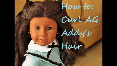 how to curl addy walker s hair beforever truly me youtube