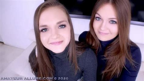 joey sami white amateur allure welcomes twin sisters joey and sami white to give pov daftsex hd