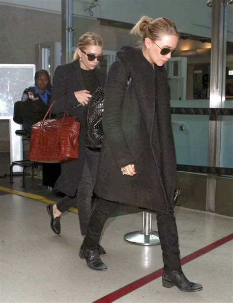 Celeb Diary Mary Kate And Ashley Olsen Lax Airport