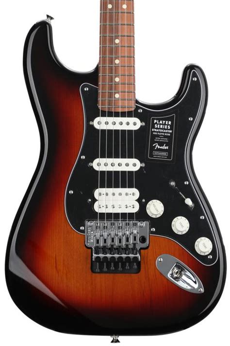 Fender Player Series Stratocaster Hss With Floyd Rose 3 Tone Sunburst