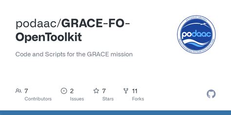 Github Podaacgrace Fo Opentoolkit Code And Scripts For The Grace