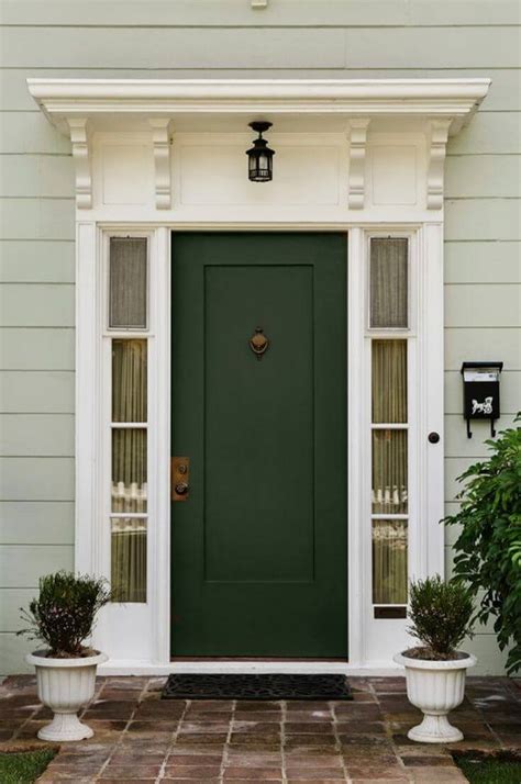 25 Inspiring Exterior House Paint Color Ideas Olive Green Green