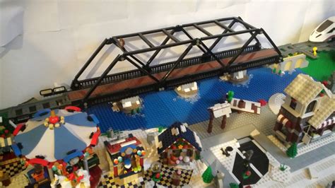 Lego Train Bridge Lego City Train Lego Trains Lego Bridge Lego